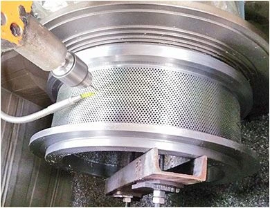 Ring die under producing  1